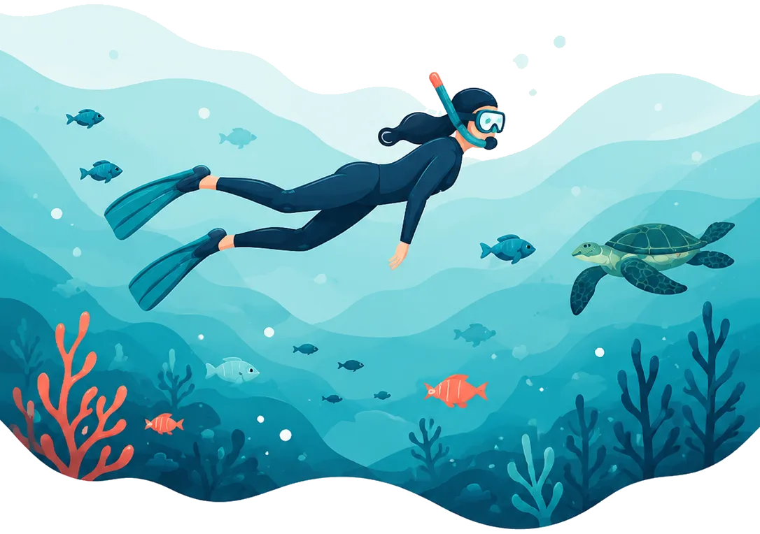 Snorkeling na Sardynii